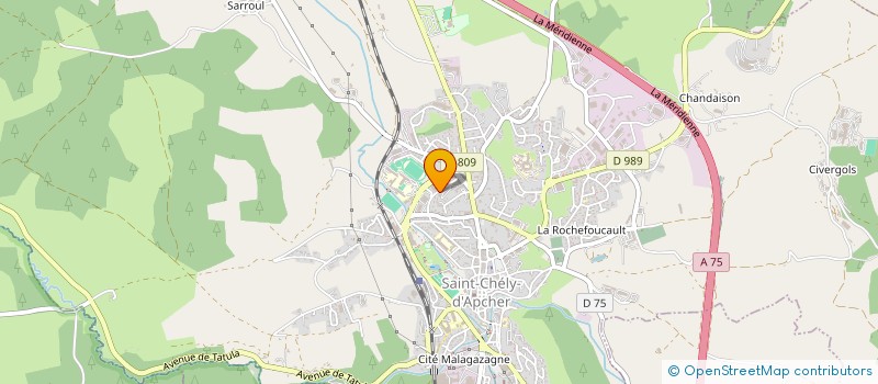 localisation de l'entreprise POUR LES VIEUX LOULOUS à SAINT-CHELY-D'APCHER