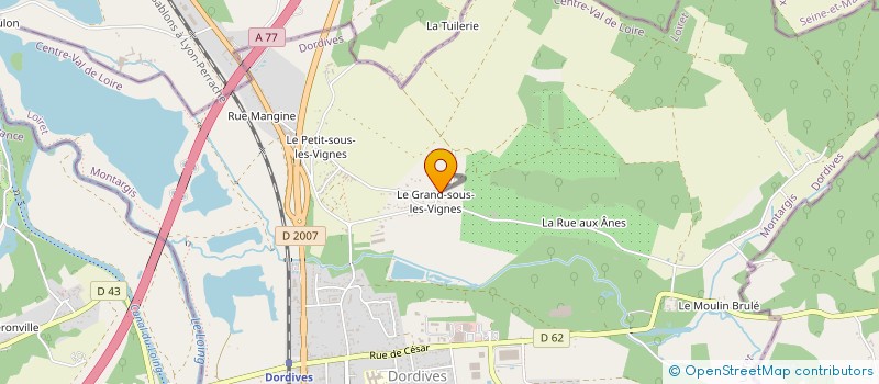 localisation de l'entreprise POUR LEUR AVENIR à DORDIVES