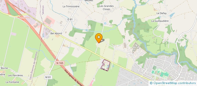 localisation de l'entreprise POUR MARINE à SAUTRON