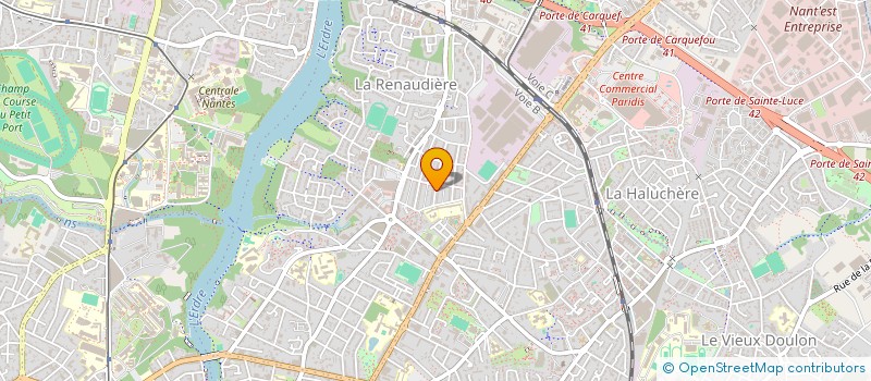 localisation de l'entreprise POUR NANTES à NANTES