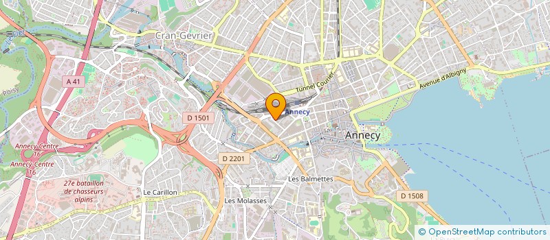 localisation de l'entreprise POUR NOS ENFANTS H2  ANNECY