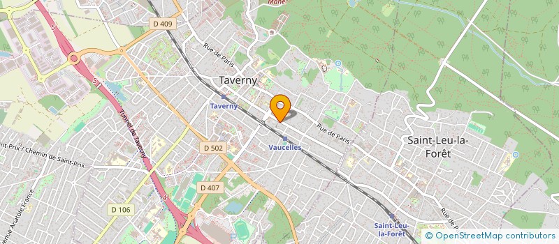 localisation de l'entreprise POUR NOS ZENFANTS à TAVERNY