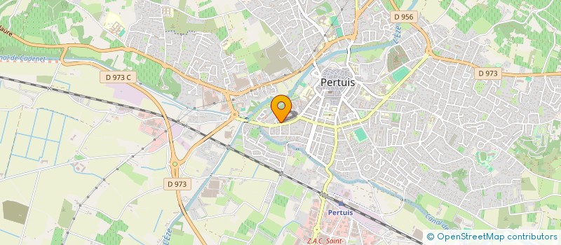 localisation de l'entreprise POUR PERTUIS AUTREMENT  PERTUIS