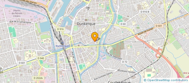 localisation de l'entreprise POUR PROMOTION ACTIONS PERS AGEES.DEPEND  DUNKERQUE
