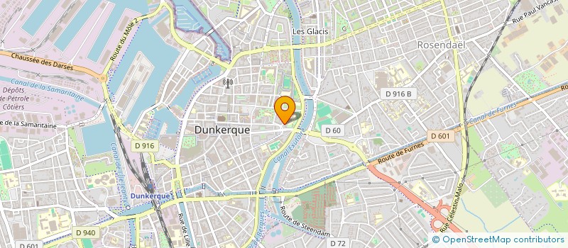 localisation de l'entreprise POUR PROMOTION SANTE DANS REG DUNKERQUOI à DUNKERQUE