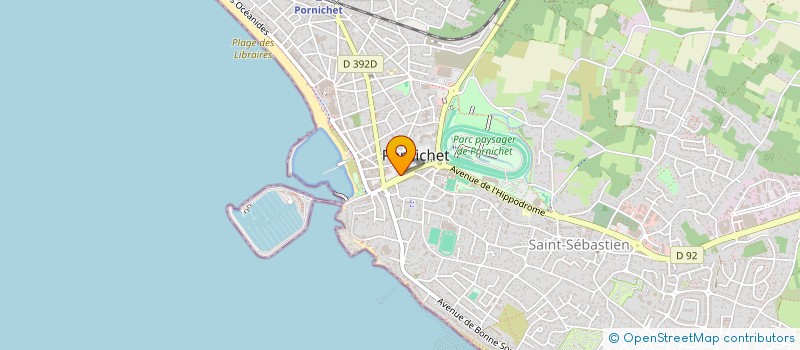 localisation de l'entreprise POUR PROTECTION SITE STE MARGUERITE  PORNICHET