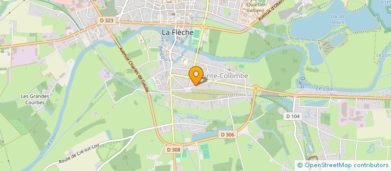 localisation de l'entreprise POUR QUE VIVE MAROALA à LA FLECHE