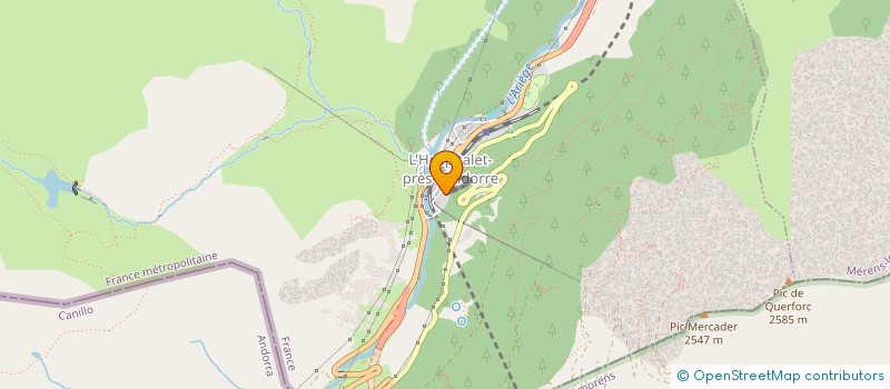 localisation de l'entreprise POUR QUE VIVENT NOS ECOLES à L'HOSPITALET-PRES-L'ANDORRE