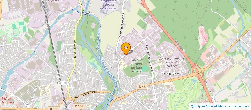 localisation de l'entreprise POUR TOIT à EPINAL