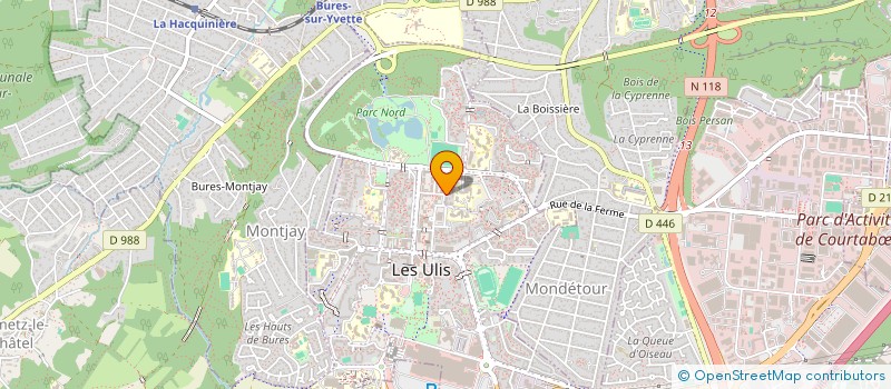 localisation de l'entreprise POUR TOUT DIRE à LES ULIS