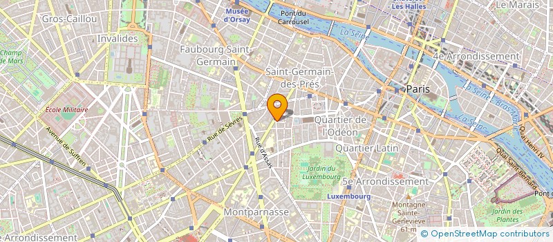 localisation de l'entreprise POUR UN AUTRE MONDE à PARIS