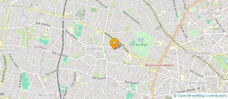 localisation de l'entreprise POUR UN COMMERCE ETHIQUE DE L'ART RENCONTRES ET TOURISME  BORDEAUX