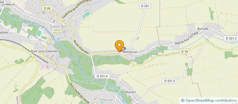 localisation de l'entreprise POUR UN MEILLEUR AVENIR à GALLARDON