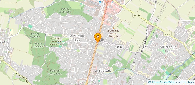 localisation de l'entreprise POUR UN SOURIRE à LONGPONT-SUR-ORGE