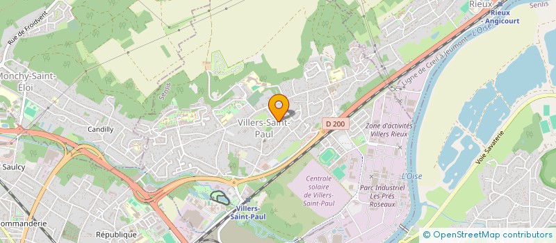 localisation de l'entreprise POUR UN SOURIRE  VILLERS-SAINT-PAUL