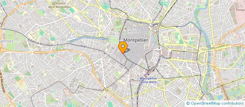 localisation de l'entreprise POUR UN SOURIRE D'ENFANT LANGUEDOC à MONTPELLIER