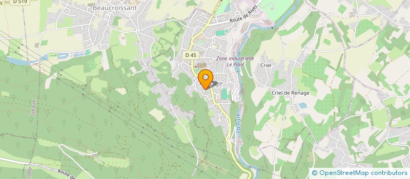 localisation de l'entreprise POUR UNE CITE DU PAPIER, DU LIVRE A L'IA  RIVES