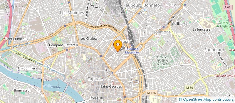 localisation de l'entreprise POUR UNE ECONOMIE SOCIALE SOLIDAIRE ET CITOYENNE à TOULOUSE