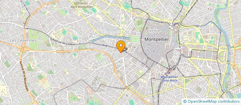 localisation de l'entreprise POUR UNE EDUCATION A LA JOIE à MONTPELLIER