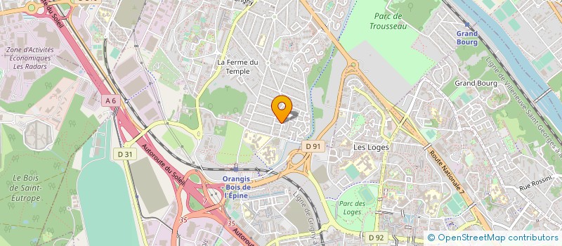 localisation de l'entreprise POUR UNE HISTOIRE DU JEU VIDEO FRANCAIS à RIS-ORANGIS