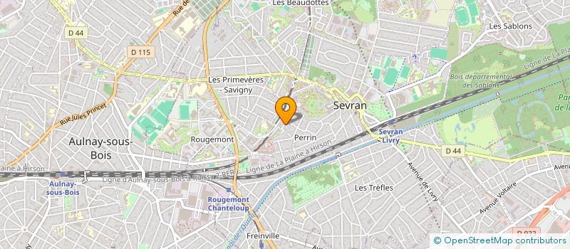 localisation de l'entreprise POUR UNE LIBERTE UTILE ET SOLIDAIRE ( PLUS ) à SEVRAN