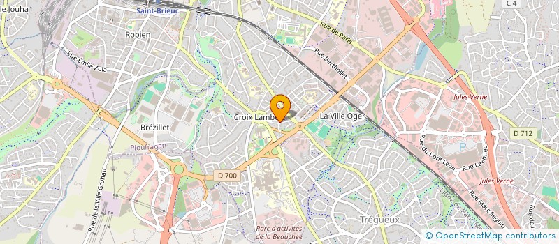 localisation de l'entreprise POUR UNE SECURITE SOCIALE DE L'ALIMENTATION 22 à SAINT-BRIEUC