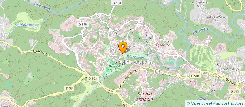 localisation de l'entreprise POUR VALBONNE à VALBONNE
