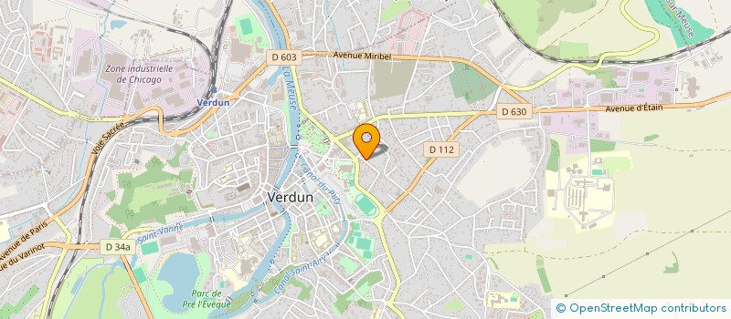 localisation de l'entreprise POUR VERDUN, EN 2026 !  VERDUN