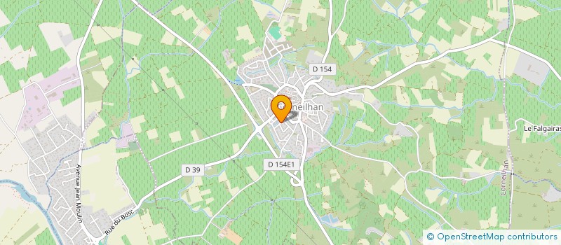 localisation de l'entreprise POUR VOS JARDINS  CORNEILHAN