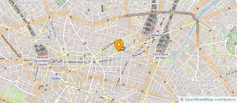 localisation de l'entreprise POUR VOUS SERVIR  PARIS