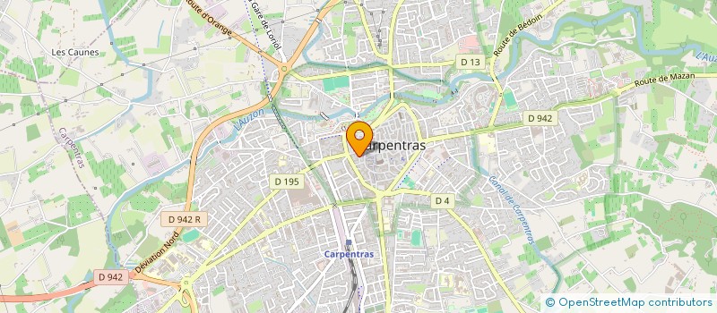 localisation de l'entreprise POUR VOUS SERVIR à CARPENTRAS