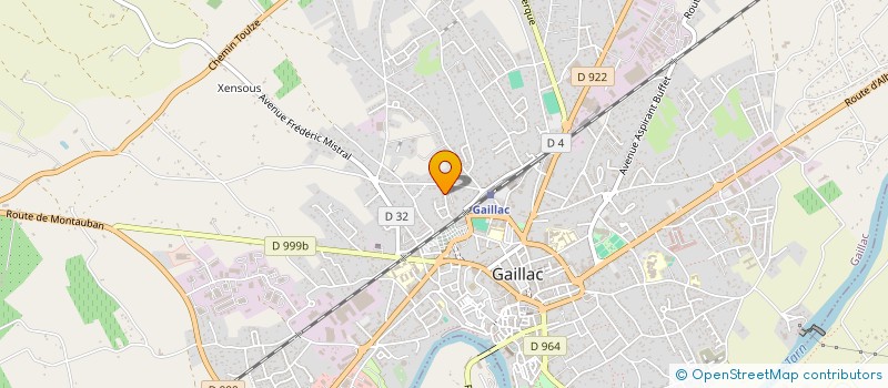 localisation de l'entreprise POURCEL à GAILLAC