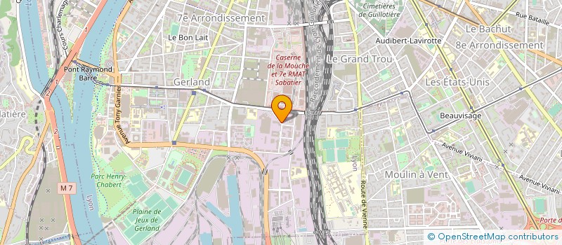 localisation de l'entreprise POURQUERY DMP à LYON