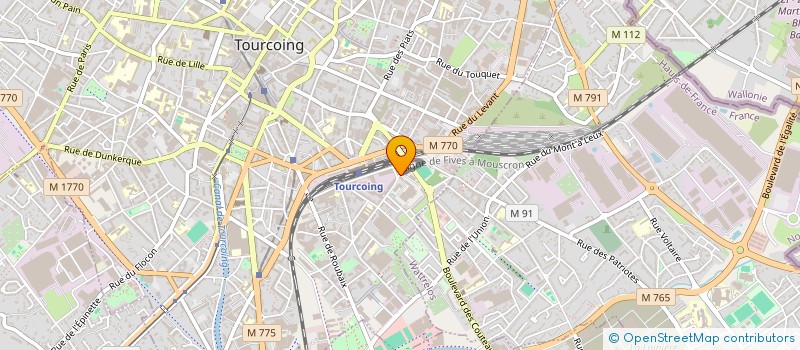 localisation de l'entreprise POURQUOI ATTENDRE  TOURCOING