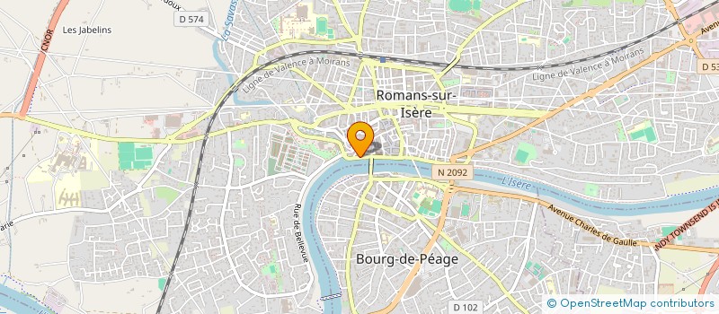 localisation de l'entreprise POURQUOI PAS ?  ROMANS-SUR-ISERE