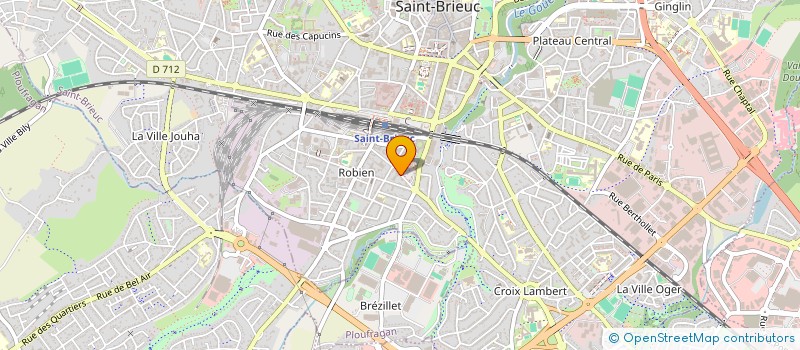 localisation de l'entreprise POURQUOI PAS ! à SAINT-BRIEUC