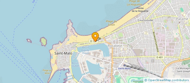 localisation de l'entreprise POURQUOI PAS  SAINT-MALO