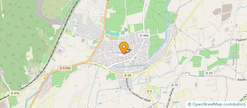 localisation de l'entreprise POURQUOI PAS DES FLEURS  GRAVESON