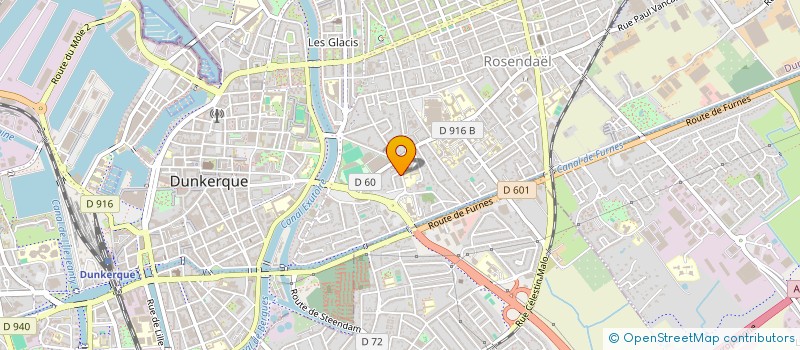 localisation de l'entreprise POURQUOI PAS EUX à DUNKERQUE