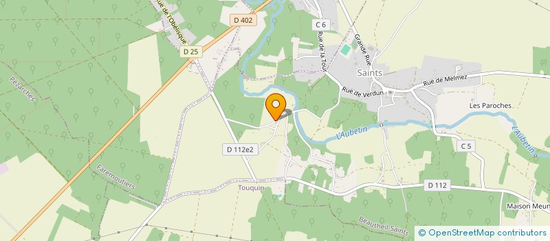 localisation de l'entreprise POURQUOI PAS MES REVES  BEAUTHEIL-SAINTS