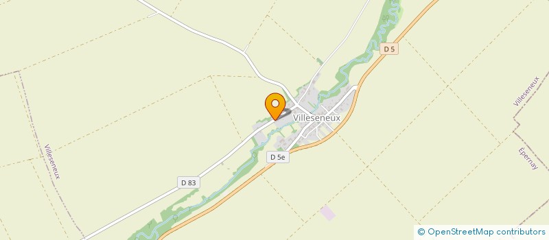 localisation de l'entreprise POURQUOI PAS NOUS A VILLESENEUX  VILLESENEUX