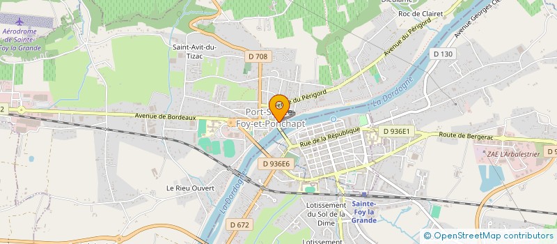 localisation de l'entreprise POURQUOI PAUL  PORT-SAINTE-FOY-ET-PONCHAPT