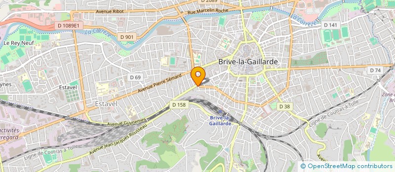 localisation de l'entreprise POURRITURE NOBLE  BRIVE-LA-GAILLARDE