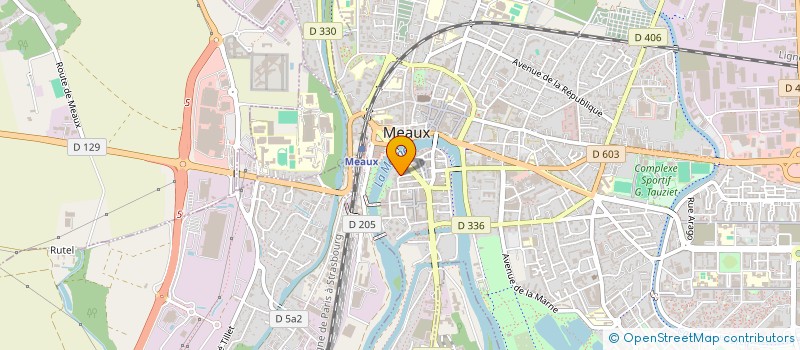localisation de l'entreprise POURTOUT PLANS à MEAUX