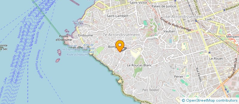 localisation de l'entreprise POURVOSBIENS  MARSEILLE