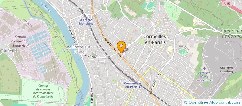 localisation de l'entreprise POURVOUS SI CONSULTING  CORMEILLES-EN-PARISIS