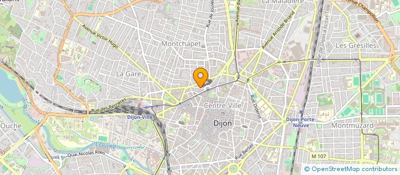 localisation de l'entreprise POURVUXASSOS  DIJON