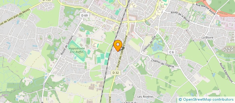 localisation de l'entreprise POUSSE DE BAMBOU à CHALLANS