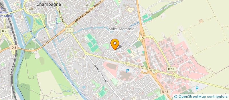 localisation de l'entreprise POUSSES DE BAMBINS  SAINT-MEMMIE