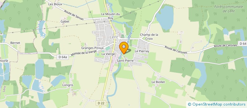 localisation de l'entreprise POUSSETTE-MANIA à LENT